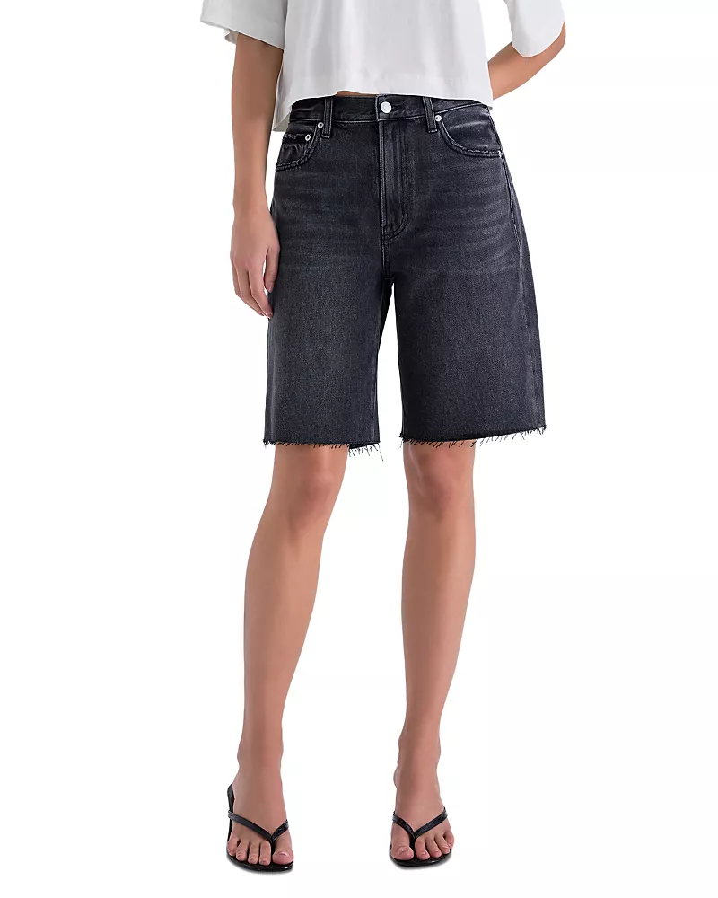 Pistola Nolan High Rise Relaxed Bermuda Shorts