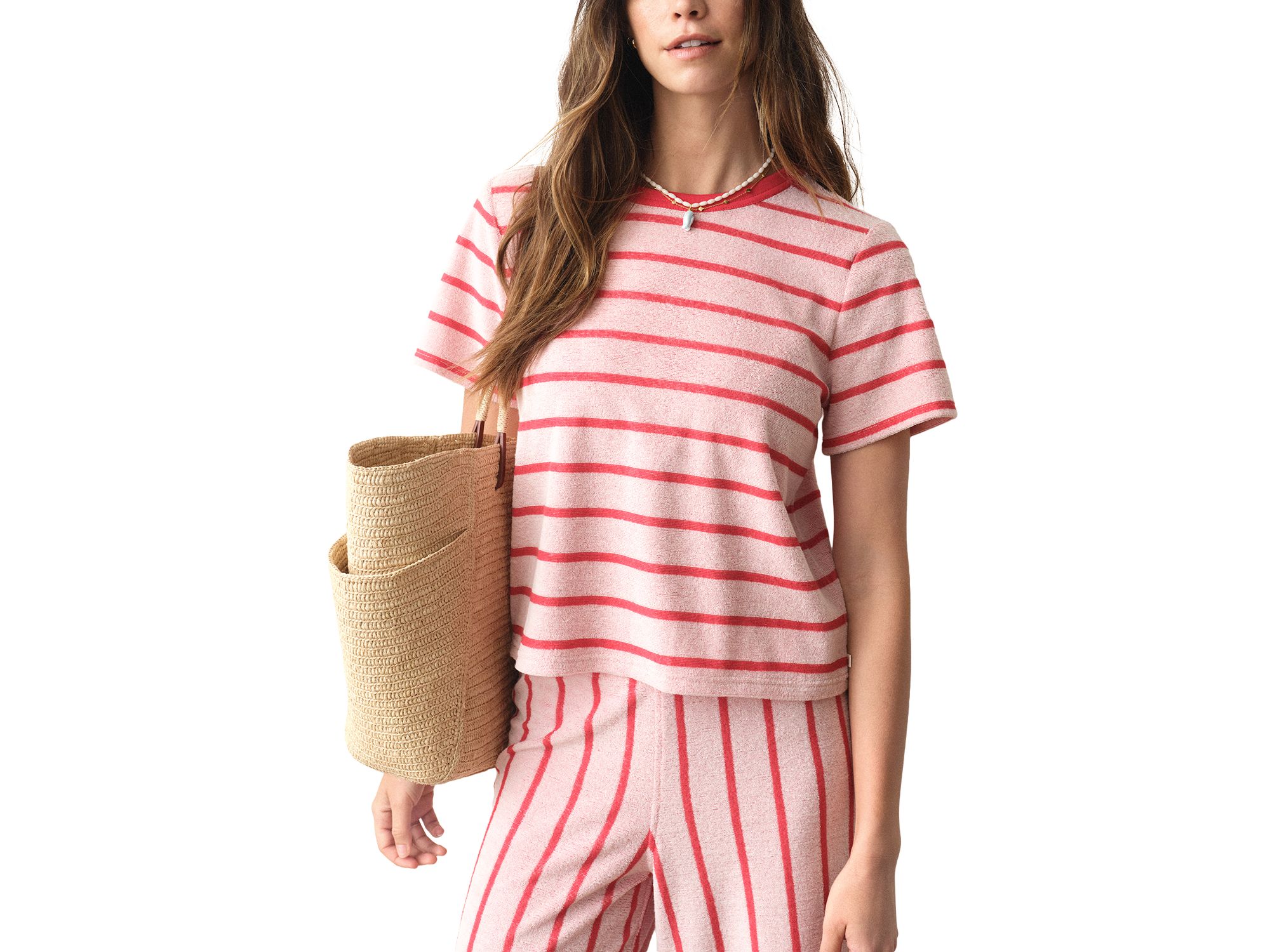 Beach Terry Crewneck Tee - Image 1