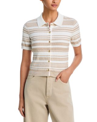 Karina Stripe Cardigan Sweater