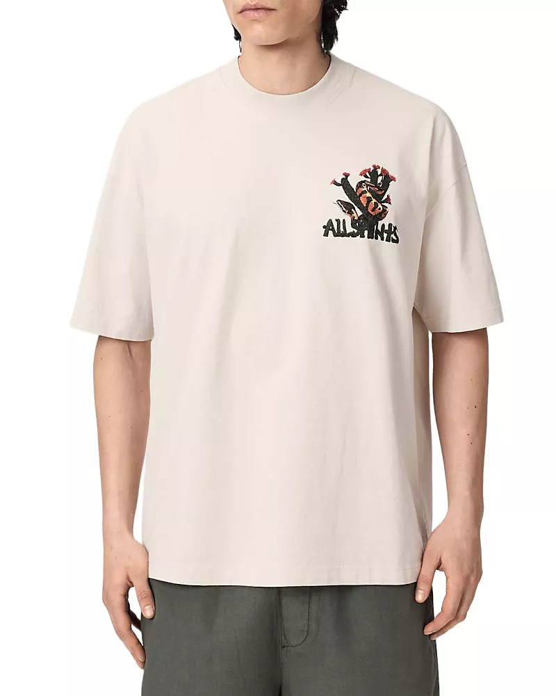 Allsaints Cacti Short Sleeve Crewneck Tee