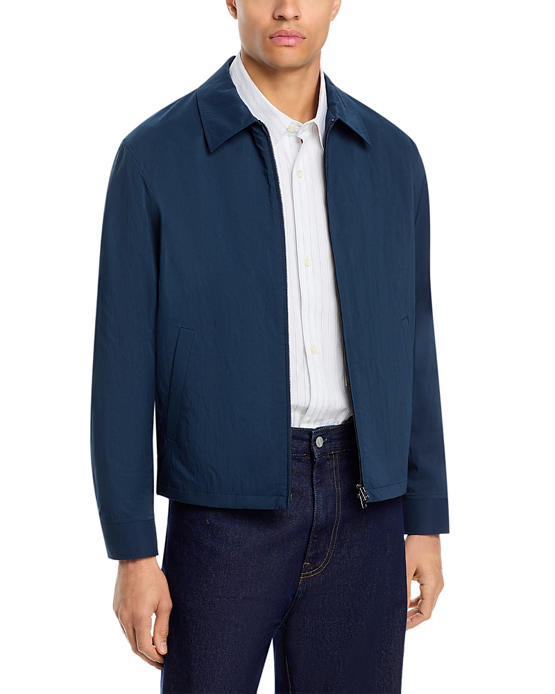 Theory Nocturne Navy City Zip Jacket