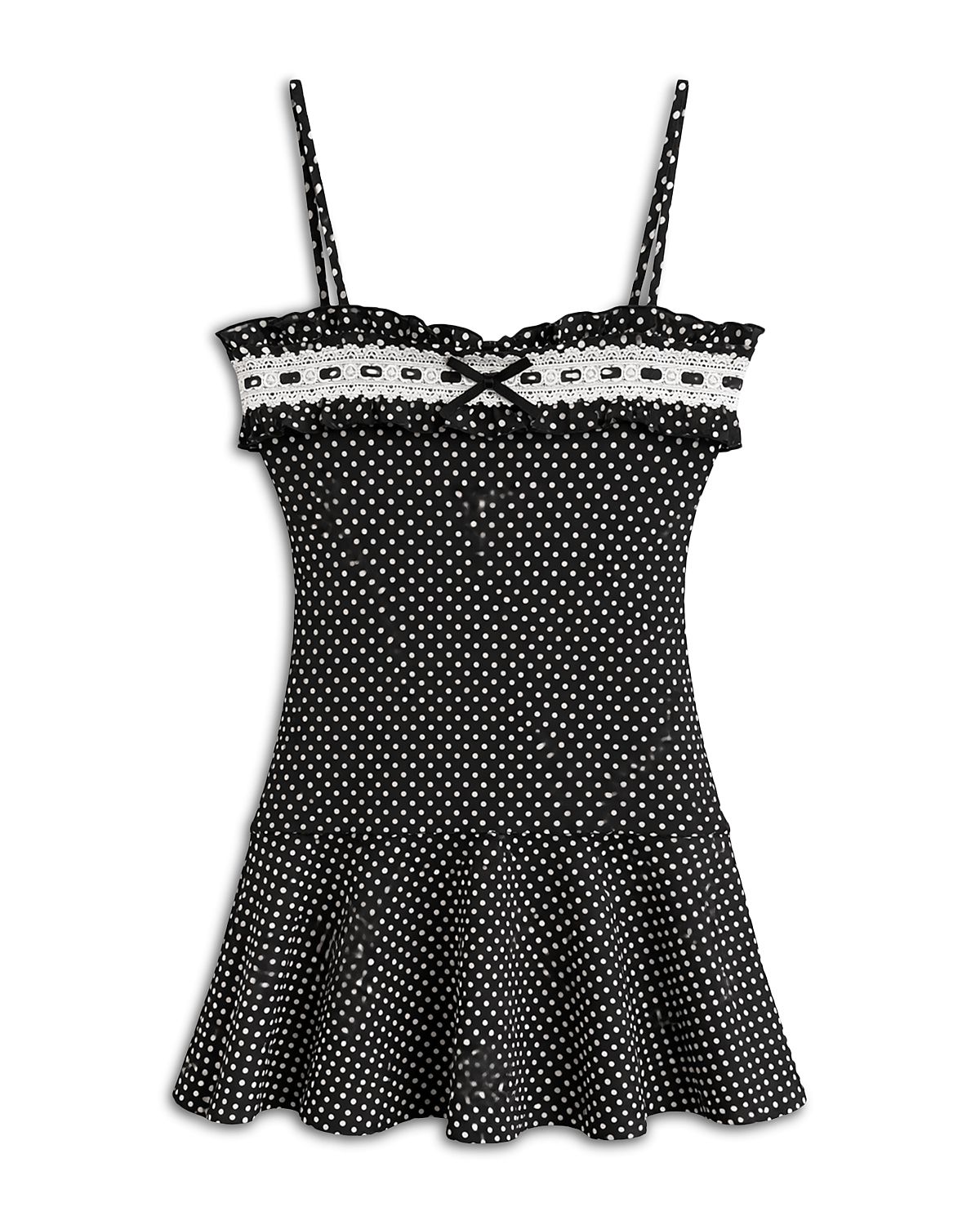KatieJnyc Girls' Tween Lori Polka Dot Dress - Big Kid