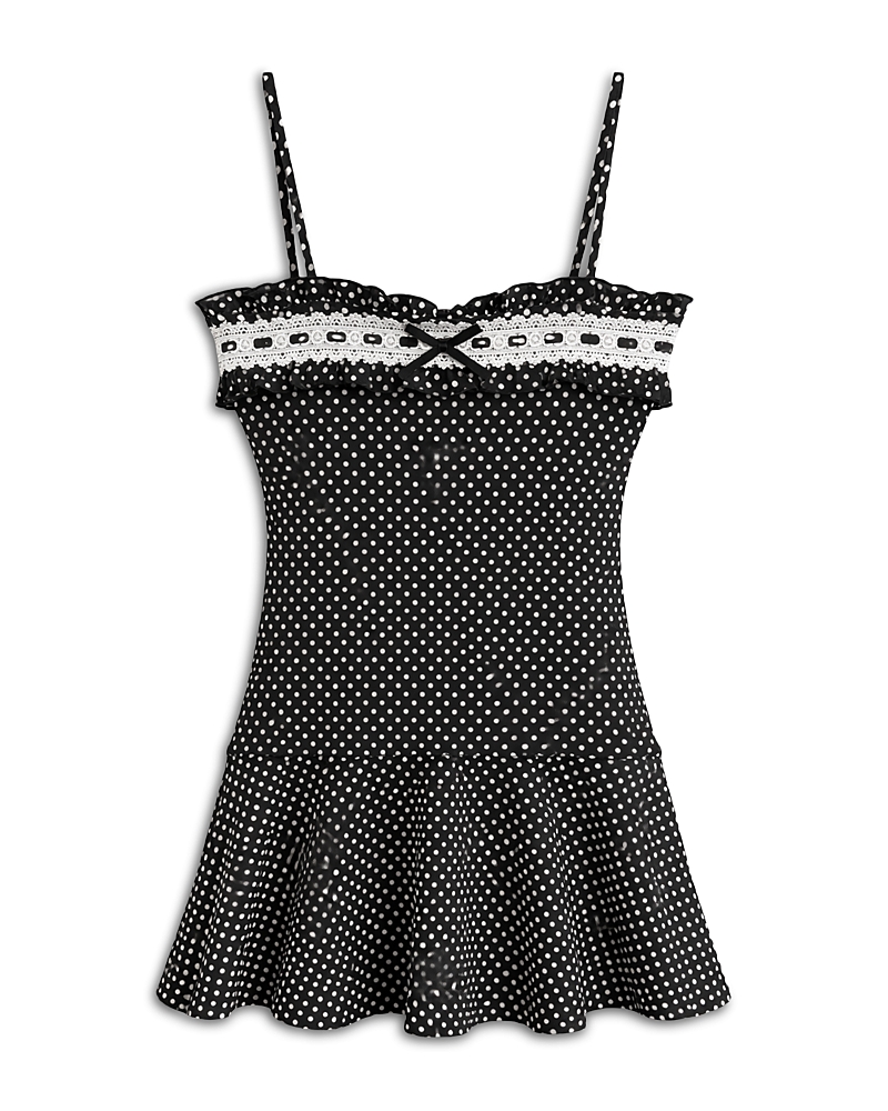 KatieJnyc Girls' Tween Lori Polka Dot Dress - Big Kid