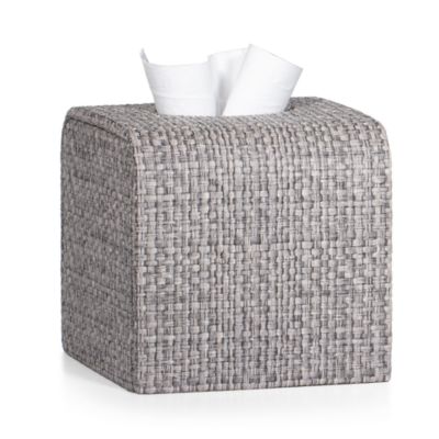 Rafya Beige Tissue Cover