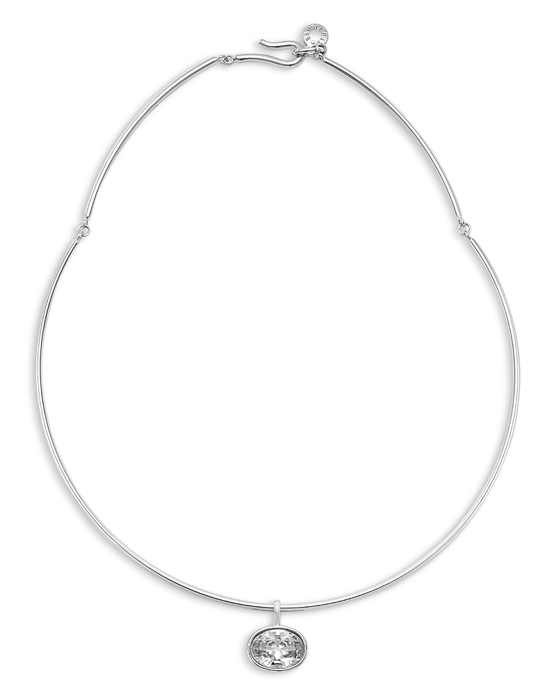 Baublebar Lexi Crystal Solitaire Collar Necklace, 16