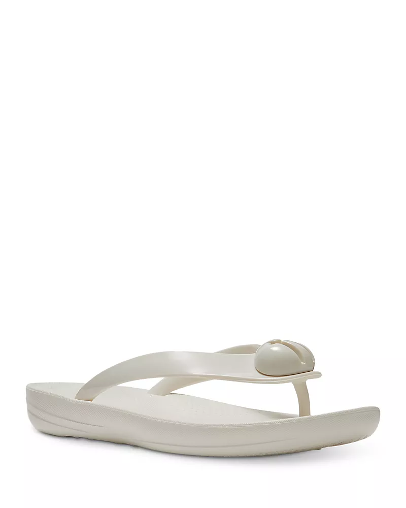 FitFlop Women's iQushion Glossy Button Sandals
