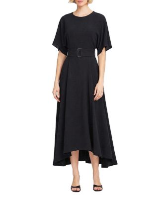  Belted Midi Dress