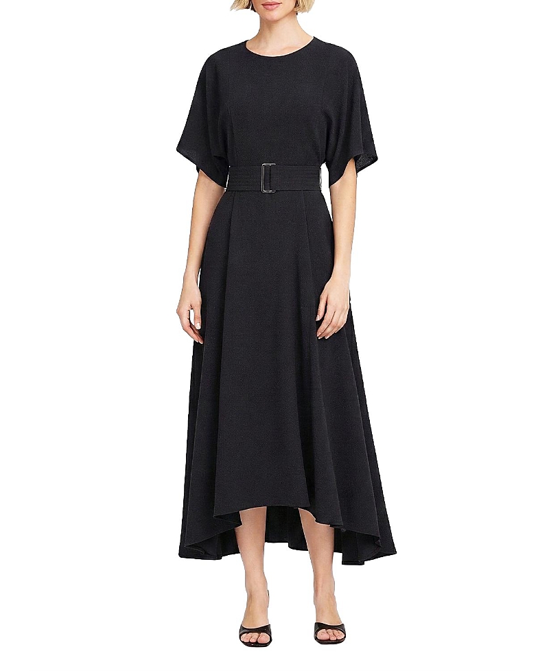 Elle Collection Belted Midi Dress · M