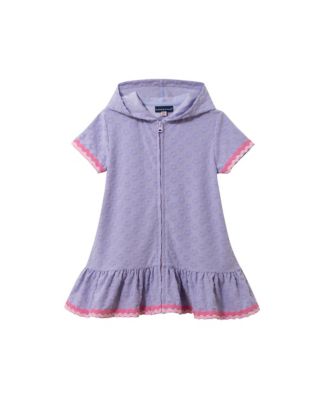 Girls' Floral Terry Cover-Up - Little Kid