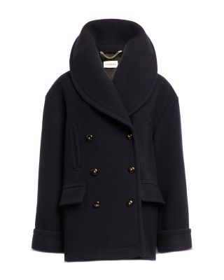 Etting Wool Blend Double Breasted Coat