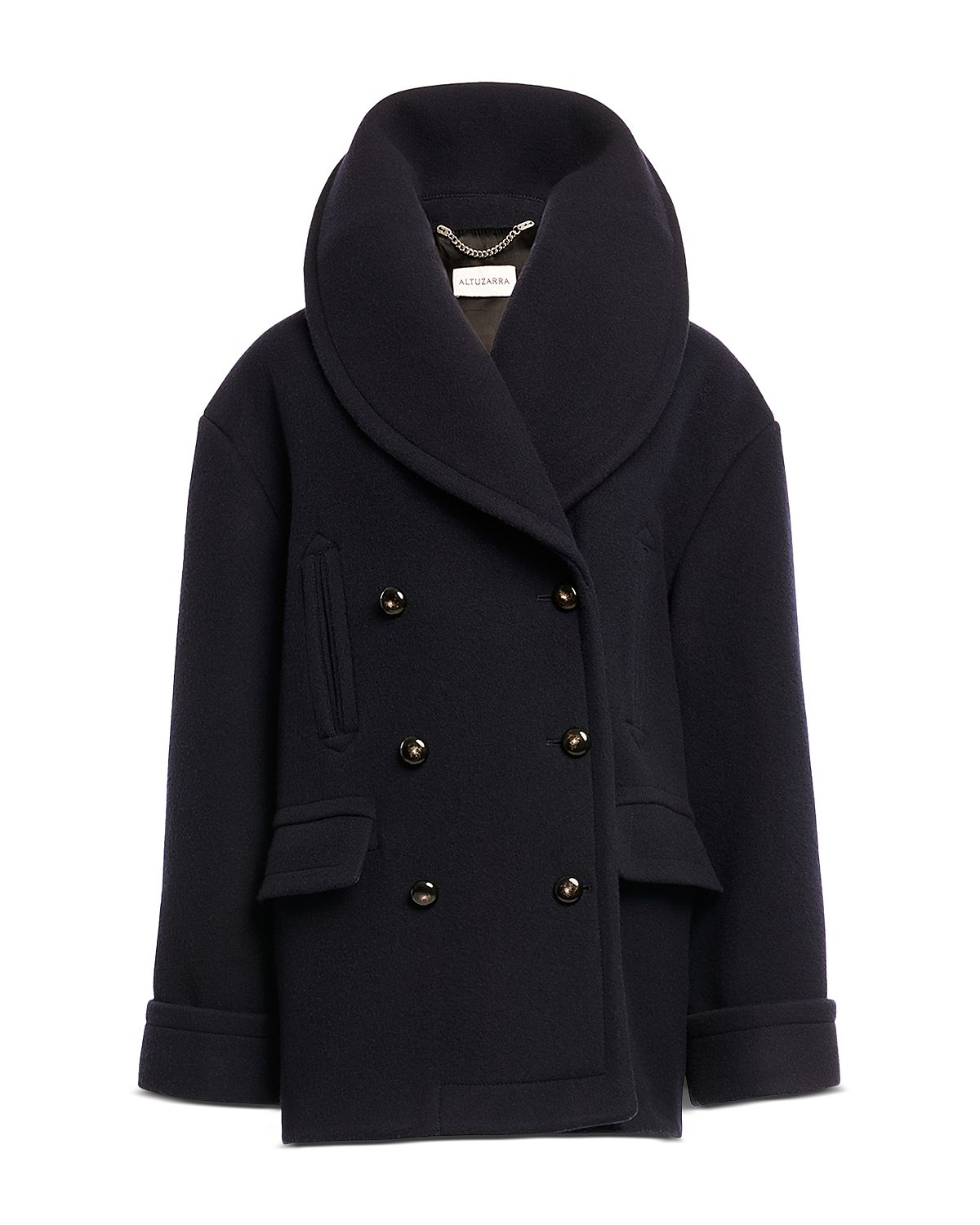 Altuzarra Etting Wool Blend Double Breasted Coat