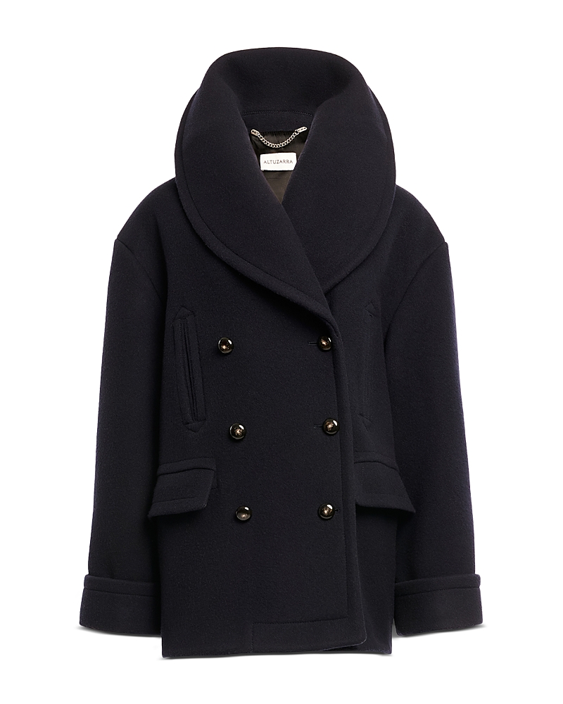 Altuzarra Etting Wool Blend Double Breasted Coat