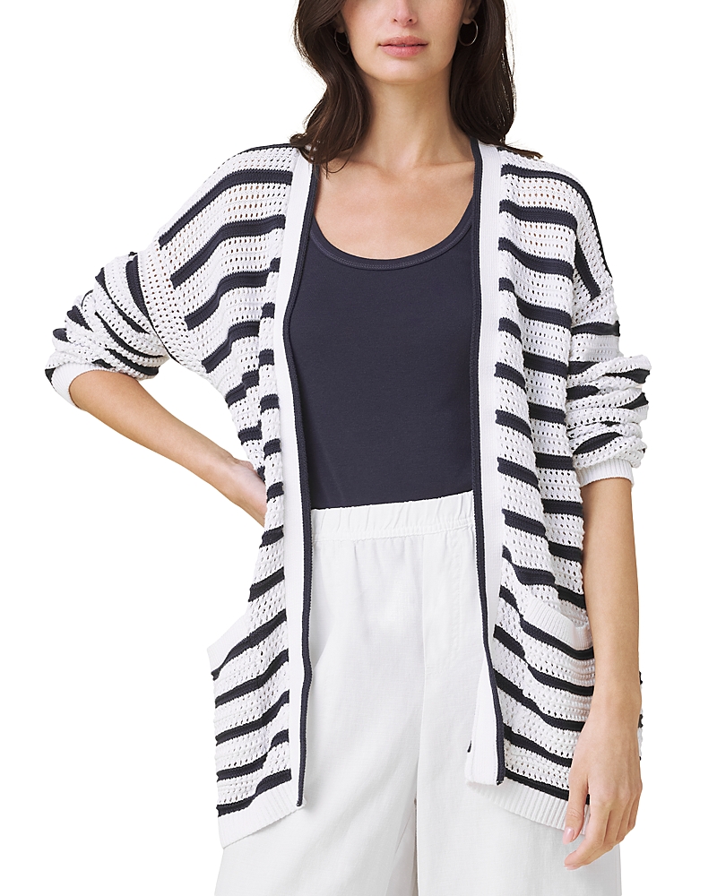 Splendid Beckham Striped Open Cardigan