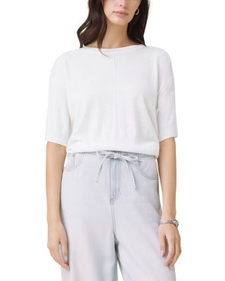 Erica Short Sleeve Crewneck Sweater