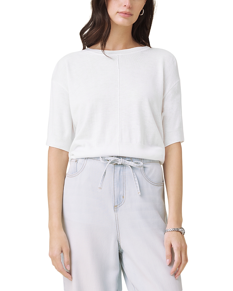 Splendid Erica Short Sleeve Crewneck Sweater