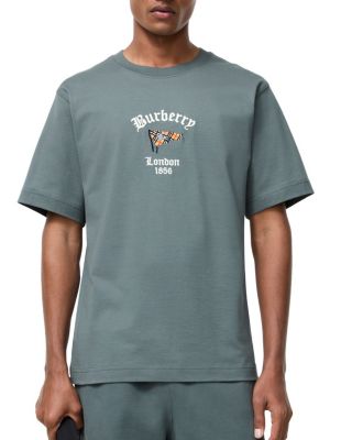  Check Flag Cotton T-shirt