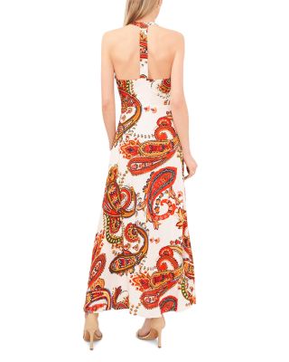 ivory halter neck midi dress Cassia Midi Dress