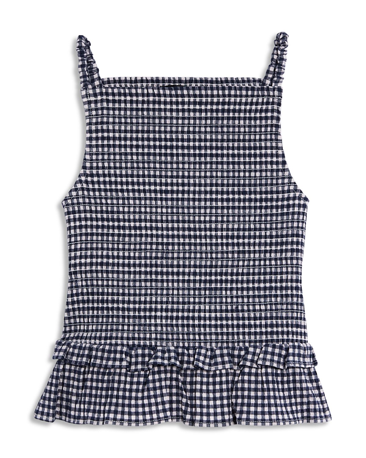 Aqua Girls' Gingham Top, Big Kid - Exclusive