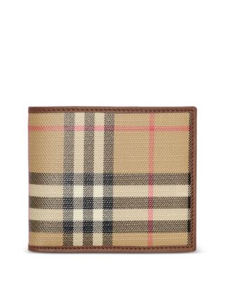 Archive Check Bifold Wallet