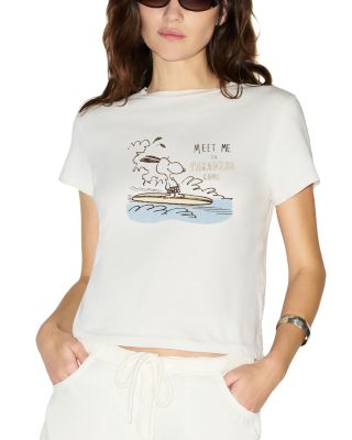 Classic Snoopy Hang Ten Graphic Tee