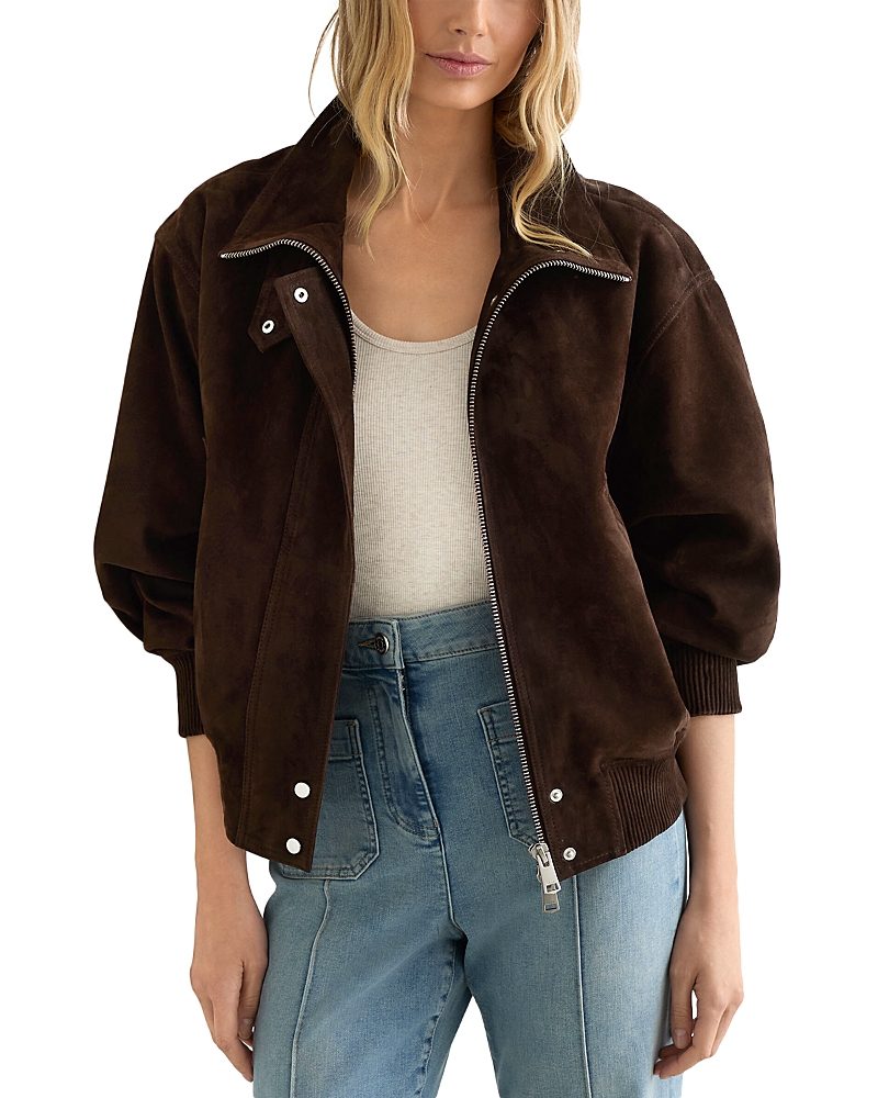 Reiss Cara Suede Jacket
