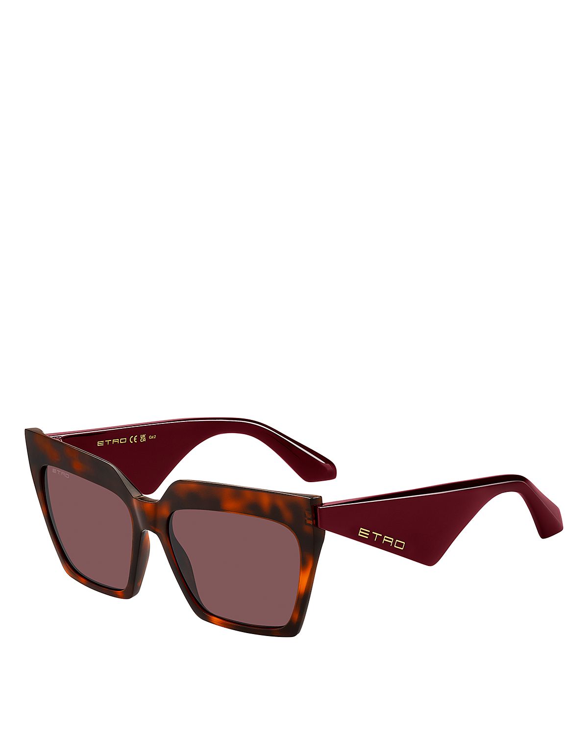 Etro Rectangular Sunglasses, 58mm