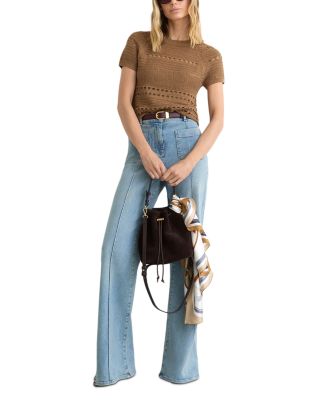 REISS Chloe Open Knit Top | Bloomingdale's Women