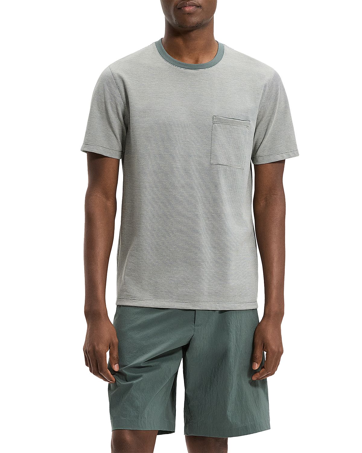 Theory Pique Crew Tee
