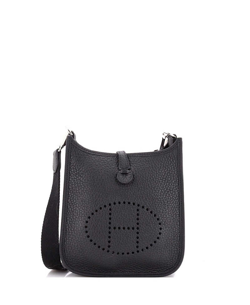 Pre-owned Pre-owned Hermes Hermes Tpm Evelyne Bag Gen Iii Clemence In Black