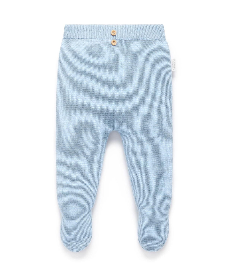 Purebaby Boys' Textured Knit Legging - Baby