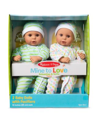 Mine to Love Sebastian & Sofia Twin Dolls