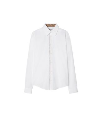 pin dress shirt Amazon.com: Blue Striped Pin Collar Long Sleeve Dress Shirts for Men main image 1