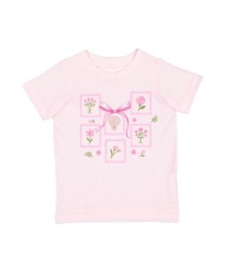Girls' Bouquet Bow Short Sleeve T-Shirt - Big Kid