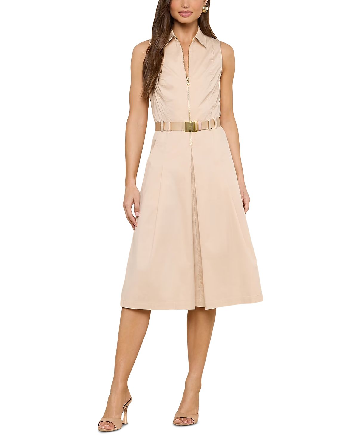 L'Agence Kylo Belted Shirtdress