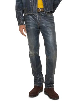Randolph Slim Jeans in Mid Blue