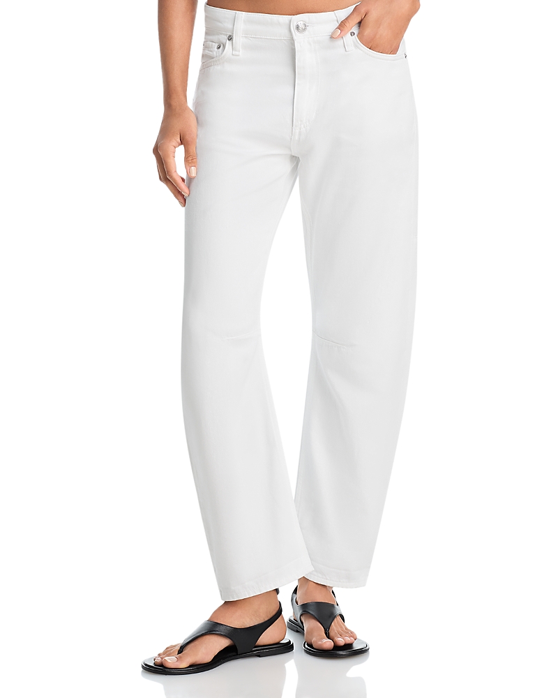 rag & bone Featherweight Stevie Slim Tapered Jeans in White
