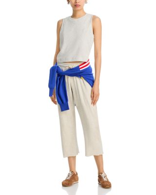 Esther Terry Cropped Tank & Eliana Terry Cropped Sweatpants