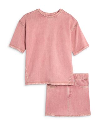 Girls' Mini Miramar Terry Tee & Mini Miramar Mini Skort - Little Kid, Big Kid