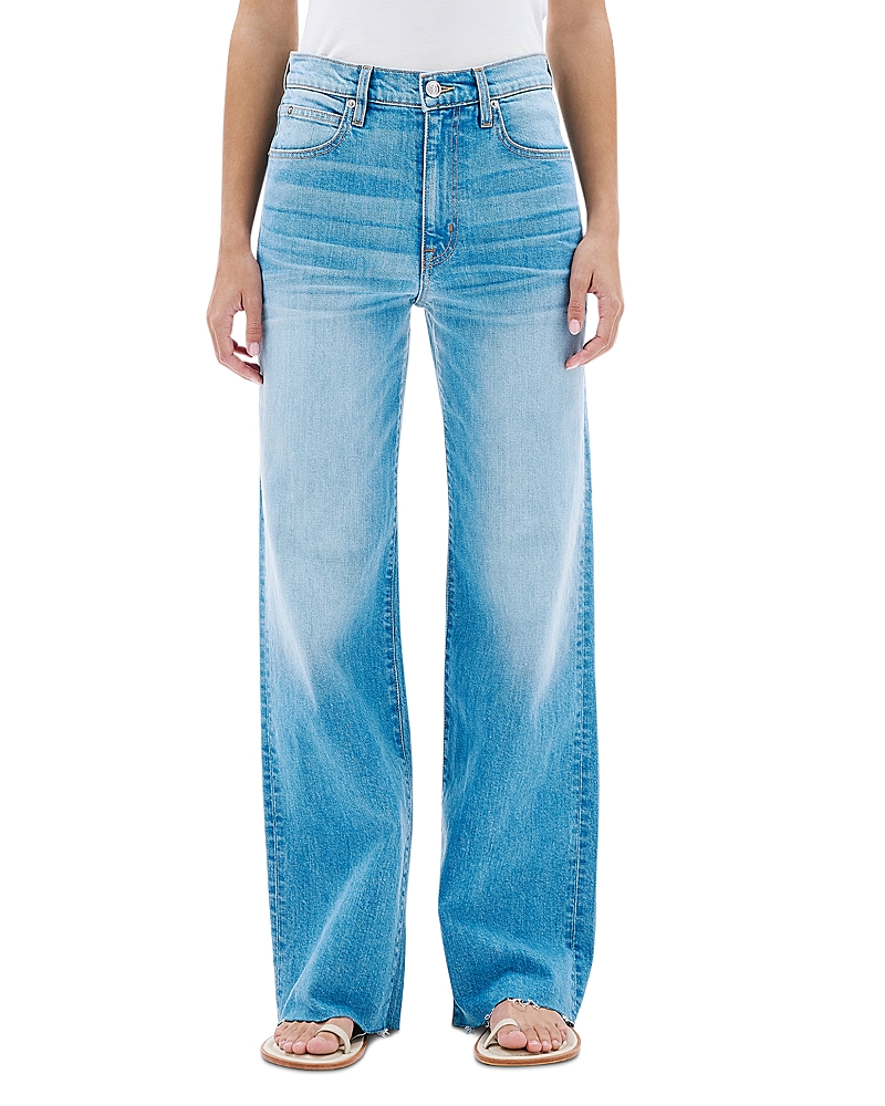 Slvrlake Grace High Rise Wide Leg Jeans in Slow Dancer