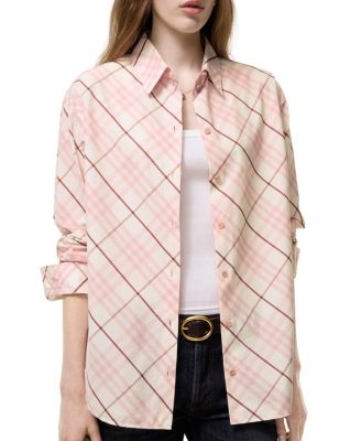  Relaxed Fit Check Cotton Shirt