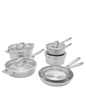  Motion Stainless Steel Cookware, Set of 10