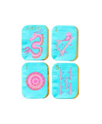  Mahjong Tile Paper Guest Napkins, Set of 16