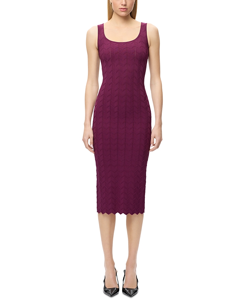 Herve Leger The Lennon Textured Dress