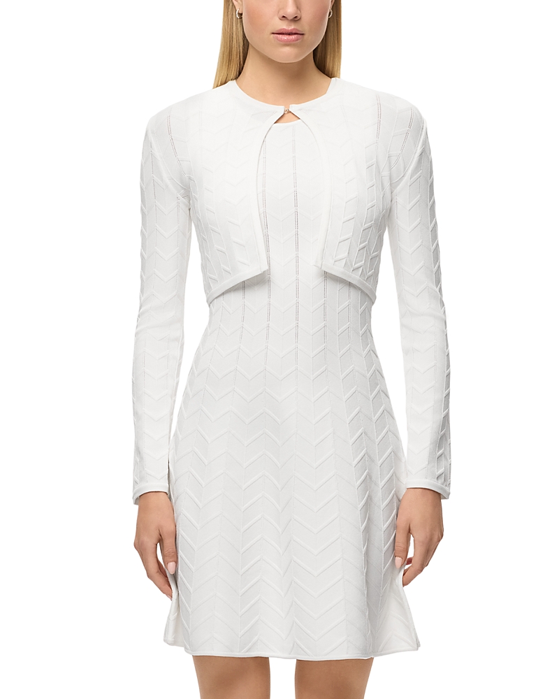 Herve Leger The Ellis Cropped Jacket