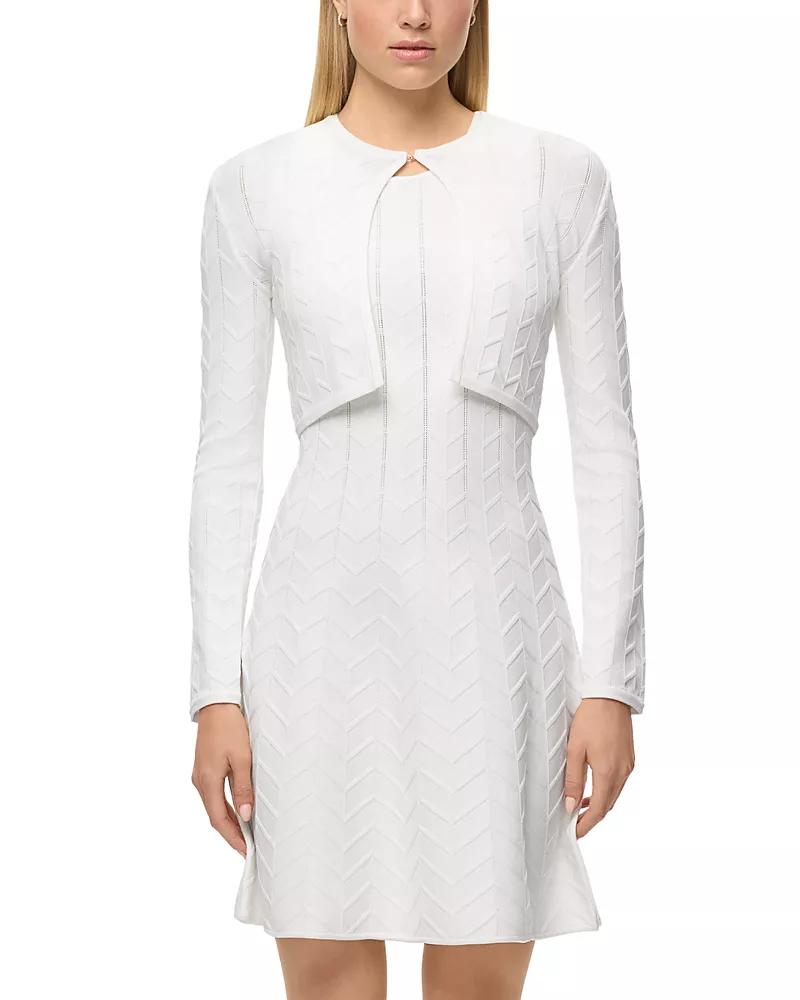 Herve Leger The Ellis Cropped Jacket