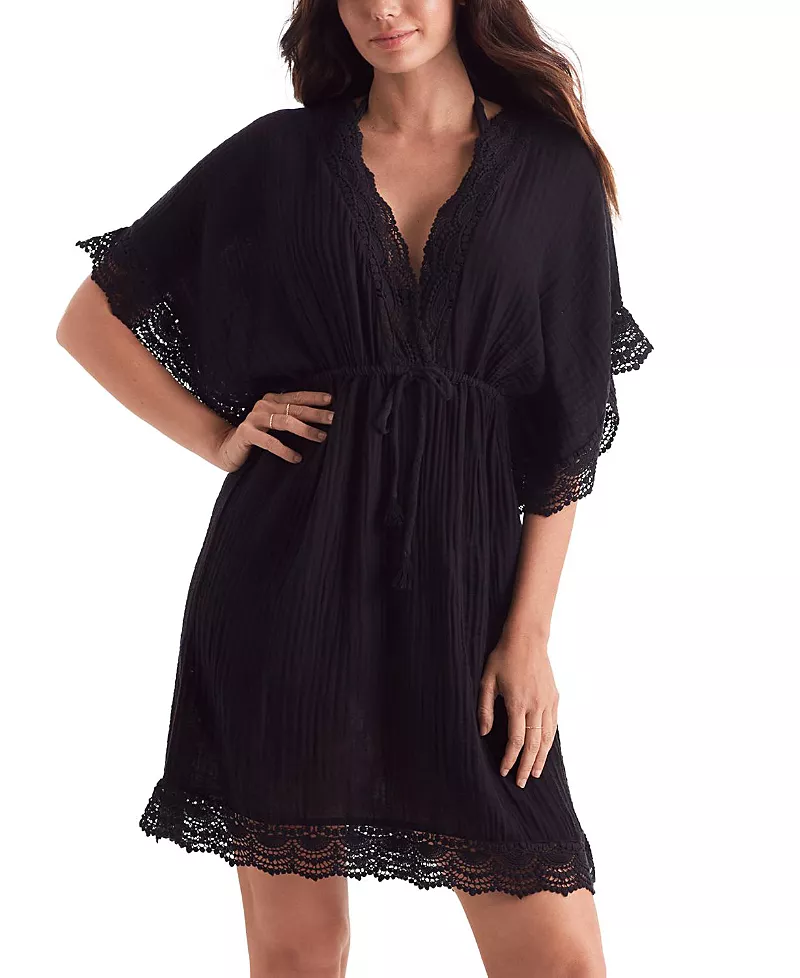 Mimi Flamingo Bliss Gauze Horizon Tunic