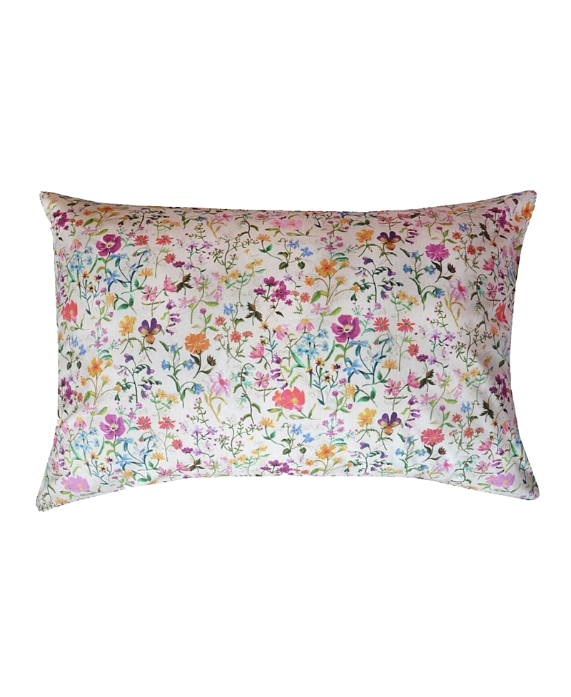 Coco & Wolf Liberty Fabric Linen Garden Housewife Pillowcase, King In White