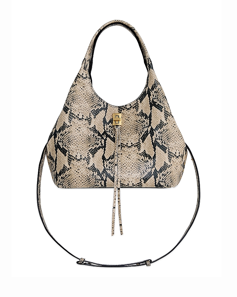 Rebecca Minkoff Darren Carrysome Embossed Leather Handbag