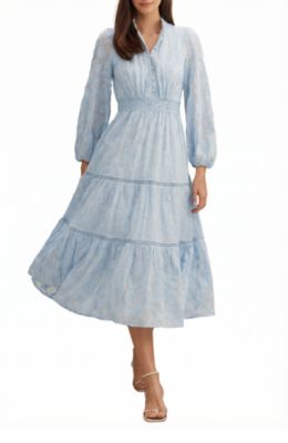 Women's Nala Embroidered Midi Dress