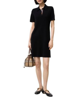 Wool Polo Shirt Dress